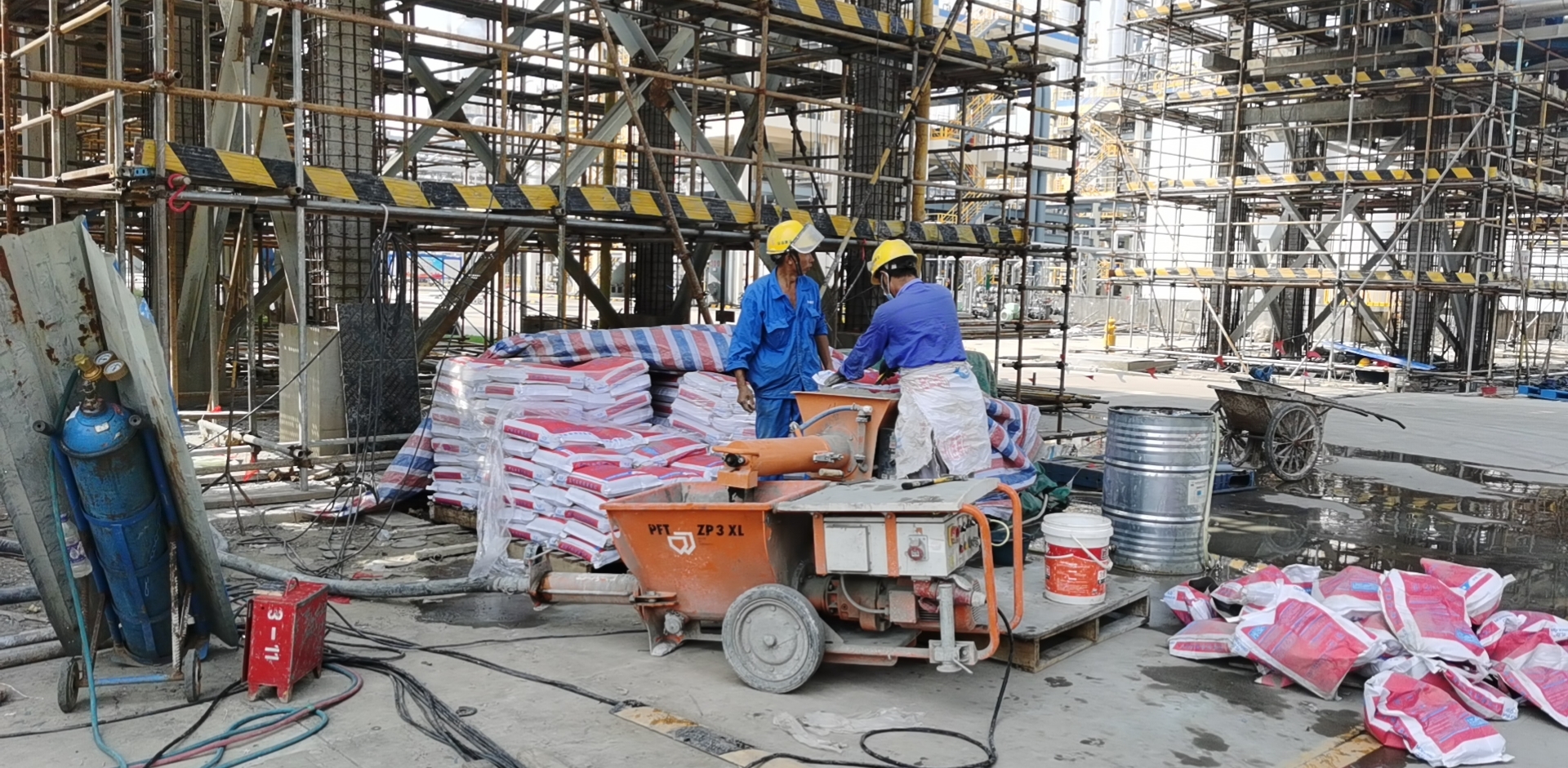 CC宝灌浆料施工质量：和易性重要作用